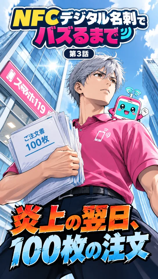 第3話 炎上の翌日、100枚の注文