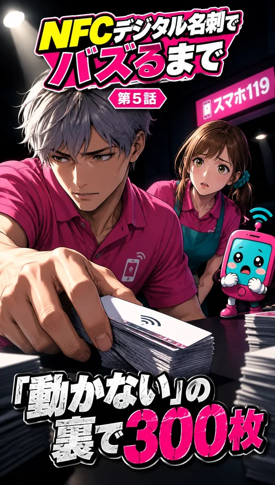 第5話 「動かない」の裏で300枚