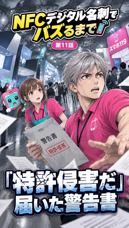 第11話 「特許侵害だ」届いた警告書