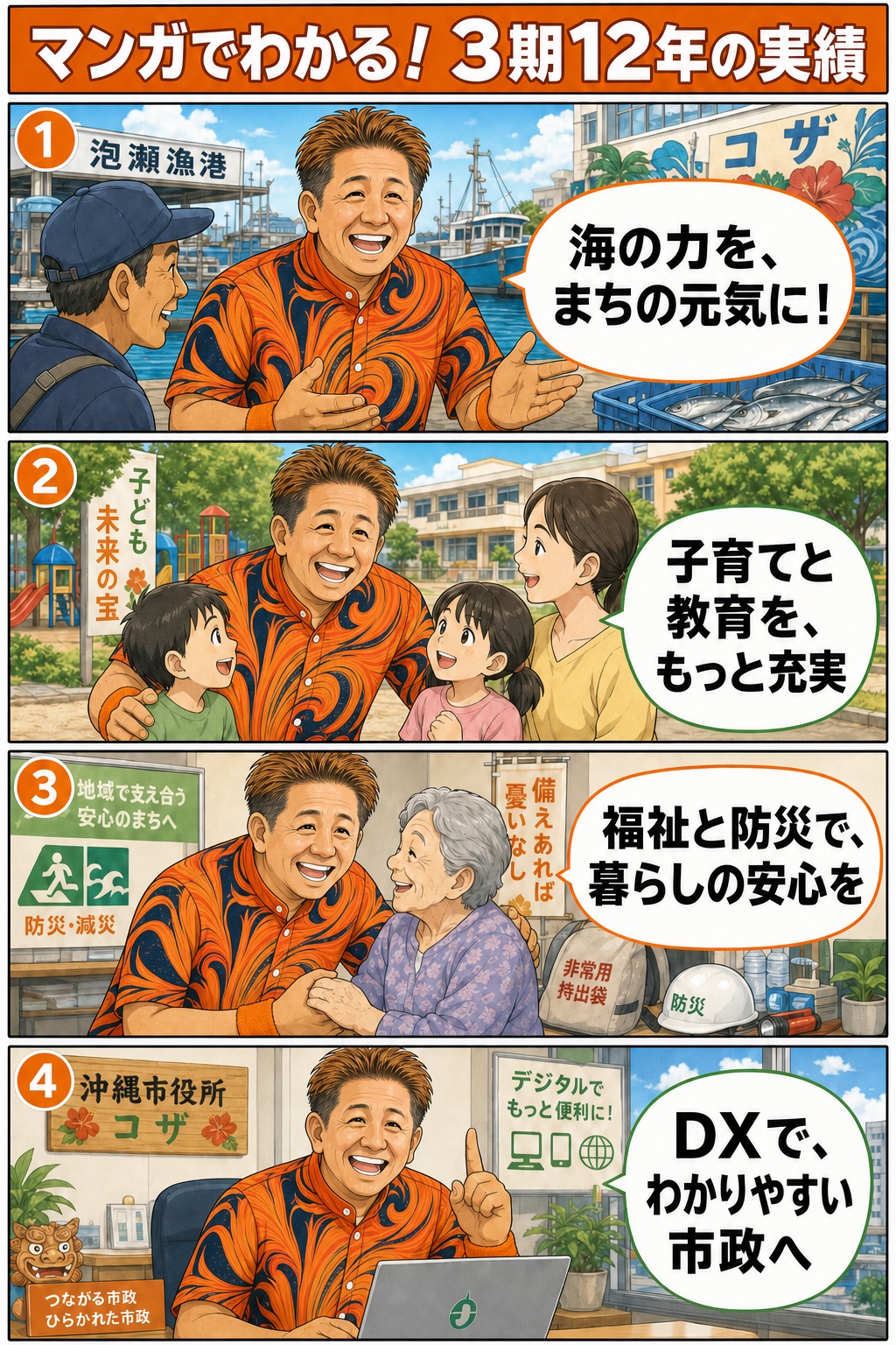 マンガでわかる実績